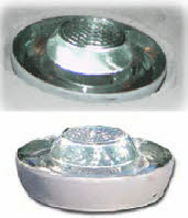 Flat Model Armorstud Pavement Markers Armorstud Pavement Markers, Optical Pavement Markers 360-RM1, Flat Top Optical Pavement Studs, Road Curb Markers, Street Studs