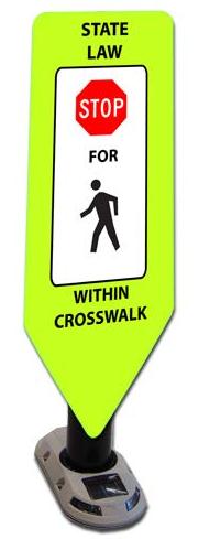 LED Reflective Base optional i-sign support 