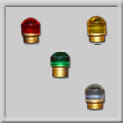 Single element reflective glass stud single element reflective glass studs markers reflectors
