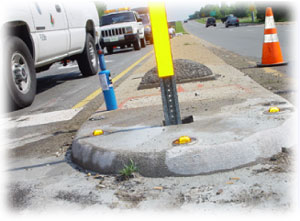 Road Curb Markers, Street Studs
