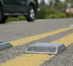 Solar LED Road Pavement Markers Solar LED Road Pavement Markers engineered to survive severe impacts