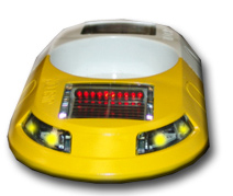 flashing and sustaining LED warning light base markers